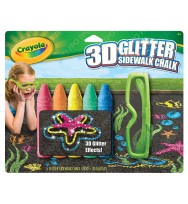 Chalk crayola 3d glitter pack