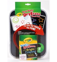 Board crayola dry erase set dual sided