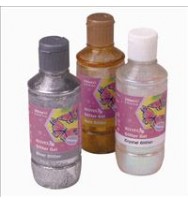 Glitter gel reeves 250ml gold