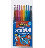 Crayons texta zoom propelling frost pk8