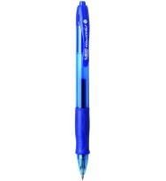 Pen bic rb velocity gel blue bx 12
