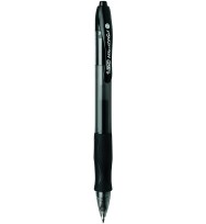 Pen bic rb velocity gel black bx 12