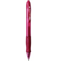 Pen bic rb velocity gel red bx 12
