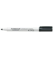Marker w/b staedtler 341compact black bx 10