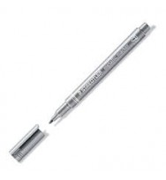 Marker staedtler metallic silver bx 10
