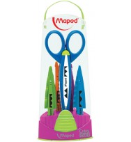 Scissors maped craft 5 asst blades