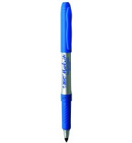 Marker bic mark-it perm fine blue bx 12