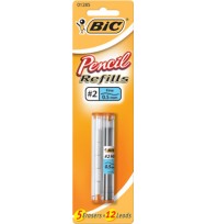 Leads/eraser refills bic 0.9mm (12 leads 5 erasers ) bx 12