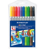 Pen staedtler fibre noris club 2 tips wlt10