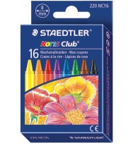 Crayons staedtler noris club waterproof wax pk16