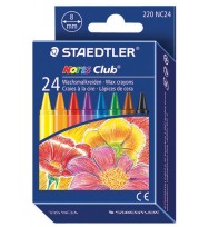 Crayons staedtler noris club waterproof wax pk24
