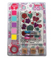 Colour me in gift pack spencil butterfly