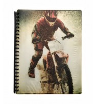 Display book spencil a4 motorcross