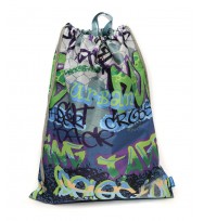 Bag drawstring spencil grafitti