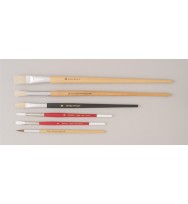 Paint brush taklon 956 flat no.4 pk 6