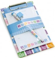 Recipe shopping list spencil with pen magnetic