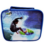 Lunch box soft canvas spencil 25x20x8cm surfer