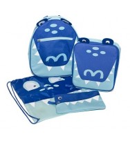 Backpack set spencil cool croc