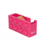 Tape dispenser spencil dotti pink
