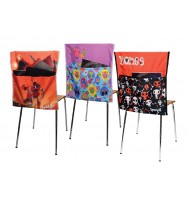 Chair bag spencil 39.5x35.5cm assorted pk6