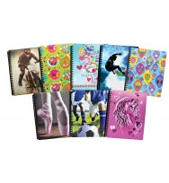 Display book spencil a4 assorted pk8