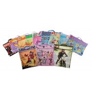 Library homework bag spencil assorted 9xlibrary 3xhomework pk 12