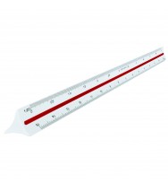 Ruler maped 240013 scale 1:20 1:100