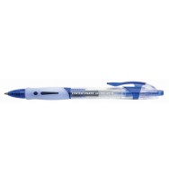 Pen p/mate rb gel rtii retractable 0.7 blue bx 12