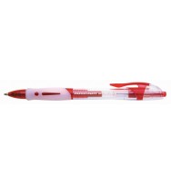 Pen p/mate rb gel rtii retractable 0.7 red bx 12