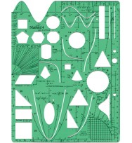 Stencil template math-aid & proliner non-formulae yrs 9-12