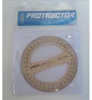 Protractor celco 10cm 360 deg's full circle bx 36