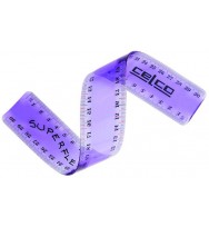 Ruler celco 30cm superflex asst cols