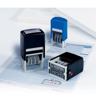 Stamp shiny number 4mm s-409 self inking