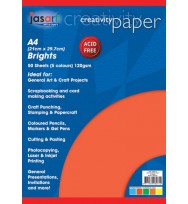 Craft paper jasart a4 creativity bright 120gsm pk50