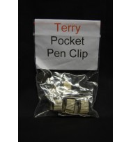 Terry clip single pk 3