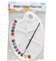 Paint & palette set artvibe 14 piece