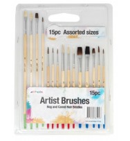 Paint brush set artvibe 15 pack