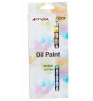 Paint artvibe oil colours 12 tubes x 12ml