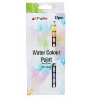 Paint Artvibe water colours 12 tubes x 12ml