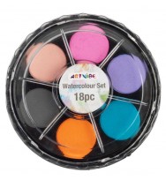 Paint artvibe watercolour travel set 3 layers 18's