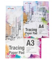 Tracing paper pad artvibe a4 40 sheets 90gsm
