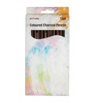 Pencils artvibe charcoal tinted pack 12