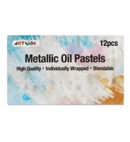 Pastels oil artvibe metallic pack 12