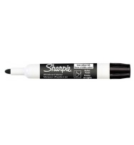 Marker whiteboard sharpie bullet tip black bx 12