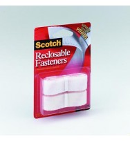 Fasteners scotch 19 x 45.7m 7010 reclosable white
