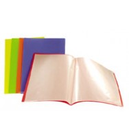 Display book b/tone a4 caribbean lime fixed 20p