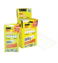 Glue uhu u-tac white 80's 50gm bx 12