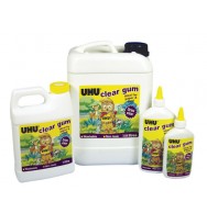 Glue uhu clear gum 3.88 ltr