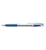 Pen pentel bp superb finger grip blue bx of 12