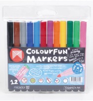 Marker micador colourfun med point asst wlt12
